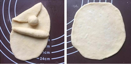 圣誕樹(shù)面包的做法步驟5-6