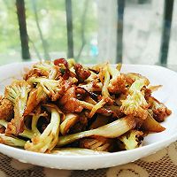 干鍋花菜的做法圖解4