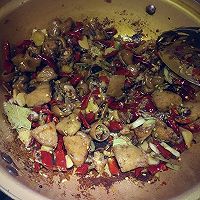 干鍋肥腸雞的做法圖解9