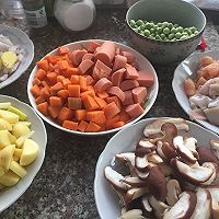 創(chuàng)意咖喱雞肉飯的做法圖解1