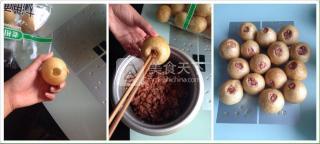 油面筋塞肉的做法步驟：2