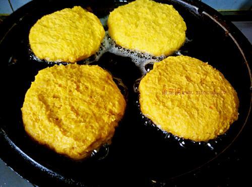 南瓜玉米餅的做法