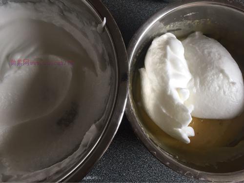 8寸戚風(fēng)蛋糕的做法