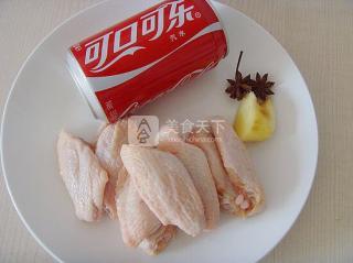 可樂(lè)雞翅的做法步驟：1