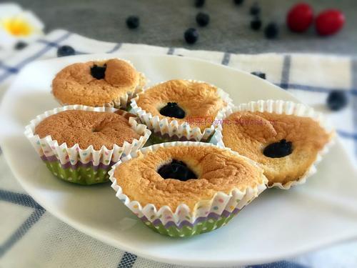 藍(lán)莓小蛋糕的做法