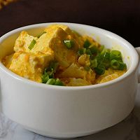 蟹黃豆腐#方太蒸愛(ài)活動(dòng)#的做法圖解7