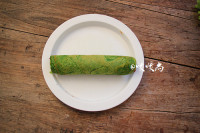 菠菜雞蛋卷餅的做法步驟9