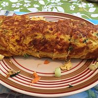 蔬菜蛋卷的做法圖解9