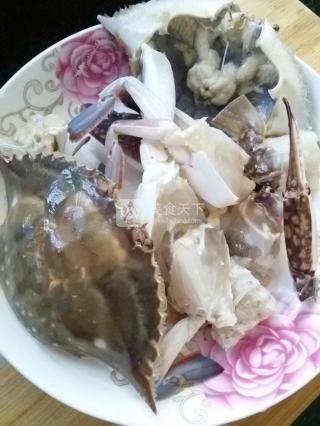 蛋炒江蟹-------gun蛋吧，江蟹君！的做法步驟：3