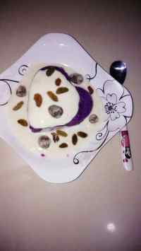 酸奶紫薯泥的做法步驟8