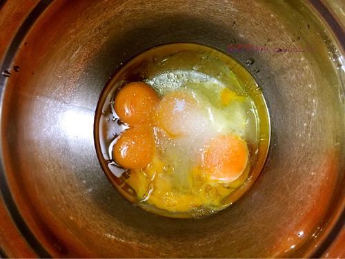 八寸戚風(fēng)蛋糕（清水版）的做法