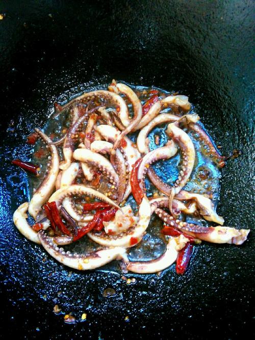 干煸魷魚(yú)須的做法