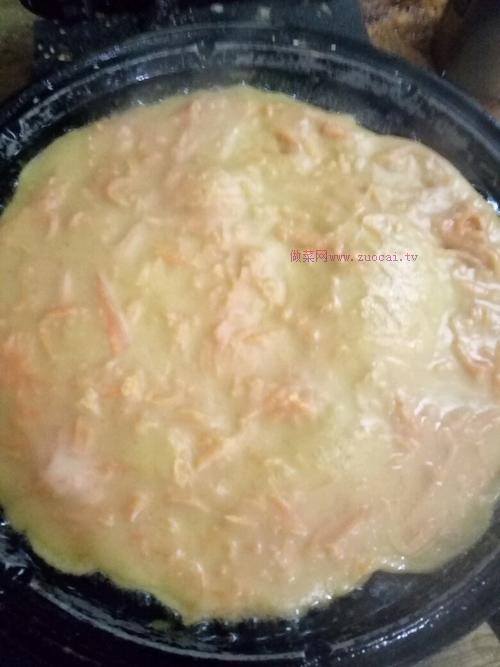 紅蘿卜煎餅的做法