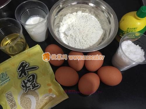 電飯煲戚風(fēng)蛋糕的做法