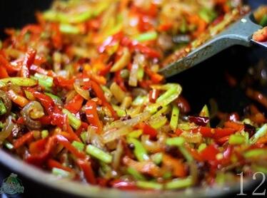 紅椒肉皮的做法步驟12