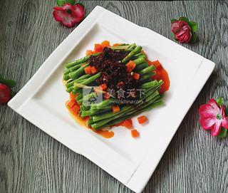 嘎嘎多牦牛肉醬豇豆的做法步驟：11