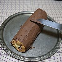 超簡(jiǎn)單圣誕樹(shù)根蛋糕卷-超人氣菜譜的做法圖解24