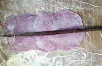 紫薯玫瑰花卷的做法步驟7