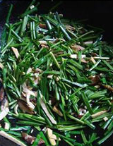 韭菜香菇炒豆干