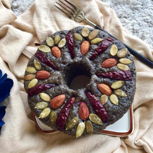 奶香黑芝麻發(fā)糕的做法