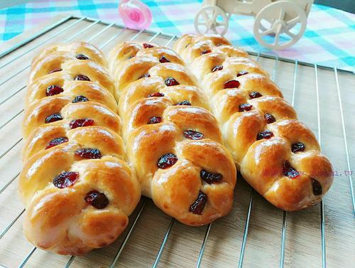 辮子面包的做法