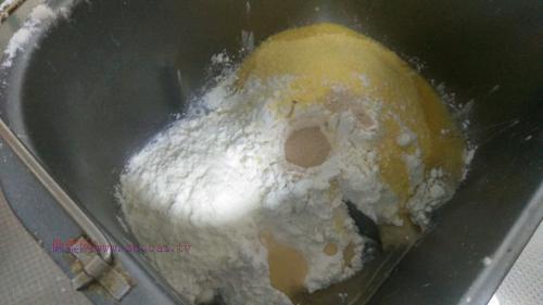 愛心玉米小面包的做法