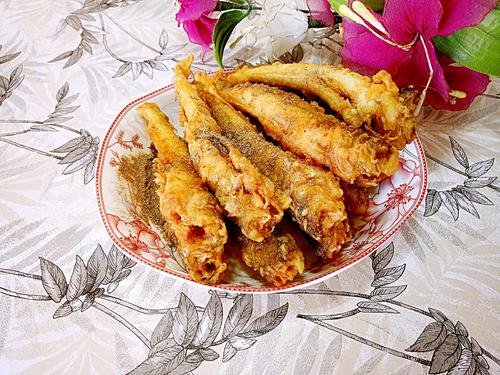 軟炸小光魚的做法