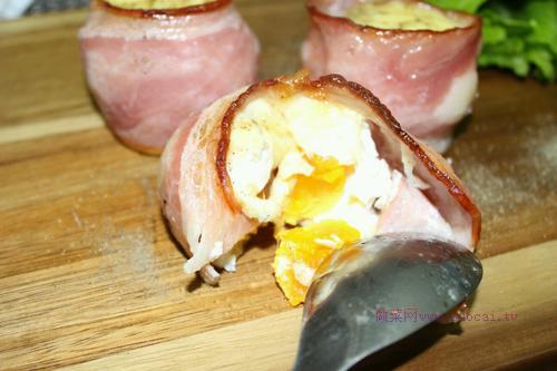 培根芝士雞蛋卷的做法