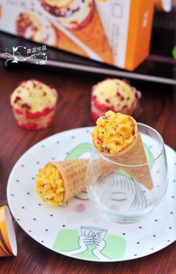 紅薯甜筒#甜蜜之家圣誕季#