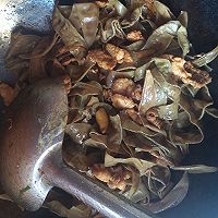 肉片炒編豆干的做法圖解1