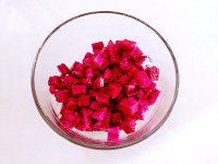 火龍果酸奶布丁的做法步驟2