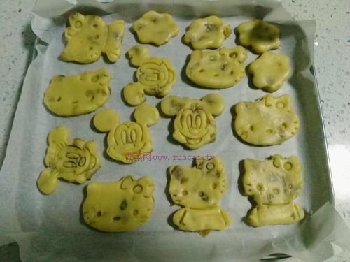 葡萄干小餅干的做法