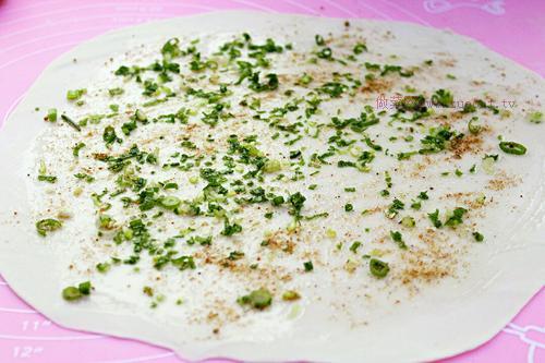 椒鹽盤絲餅的做法