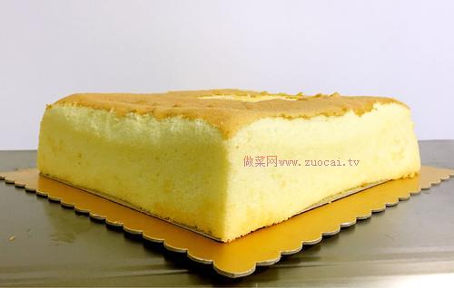 10寸戚風(fēng)蛋糕的做法