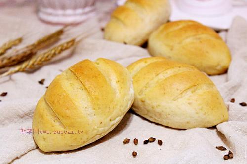 全麥軟面包的做法
