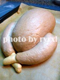 圣誕烤雞面包的做法步驟11