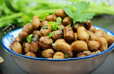 潤肺降脂老醋花生的家常做法