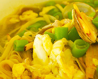 四季豆海鮮面的家常做法