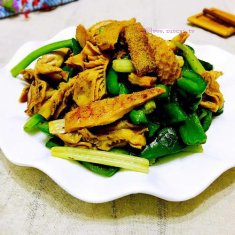 圓椒孜然炒羊肚的做法