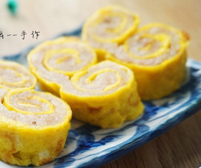 豬肉蛋卷怎么做 好看又美味的金錢(qián)蛋卷