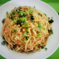 蔥油蘿卜絲的做法