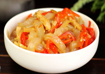 酸蘿卜炒魔芋豆腐 減肥治便秘的家常開胃菜