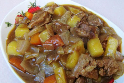 獨(dú)家自創(chuàng)的咖喱牛肉做法 高壓鍋咖喱牛肉