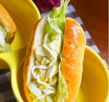 雞蛋醬夾心面包的家常做法