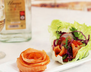 煙熏三文魚(yú)沙拉的家常做法