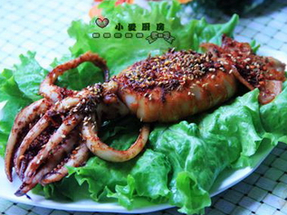 自制烤魷魚 用烤箱烤魷魚很簡(jiǎn)單