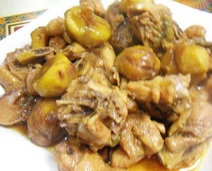 黃燜栗子雞的家常做法