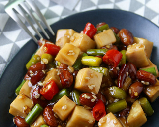 宮保杏鮑菇的家常做法