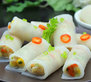 年夜飯美食推薦 三鮮蘿卜卷的家常做法