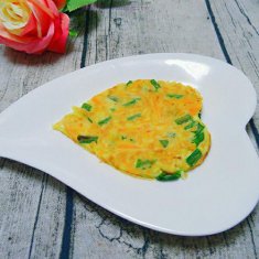 愛(ài)心雞蛋餅的做法